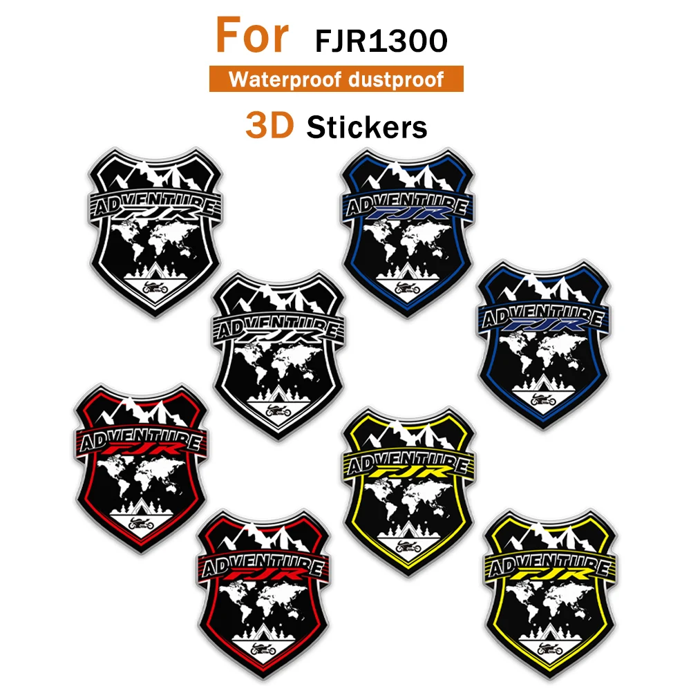 

Для FJR1300 FJR 1300 Эмблема Логотип Чехлы на багажник Наклейки Наклейки Защитный обтекатель бака 2018 2017 2019 2020 2021