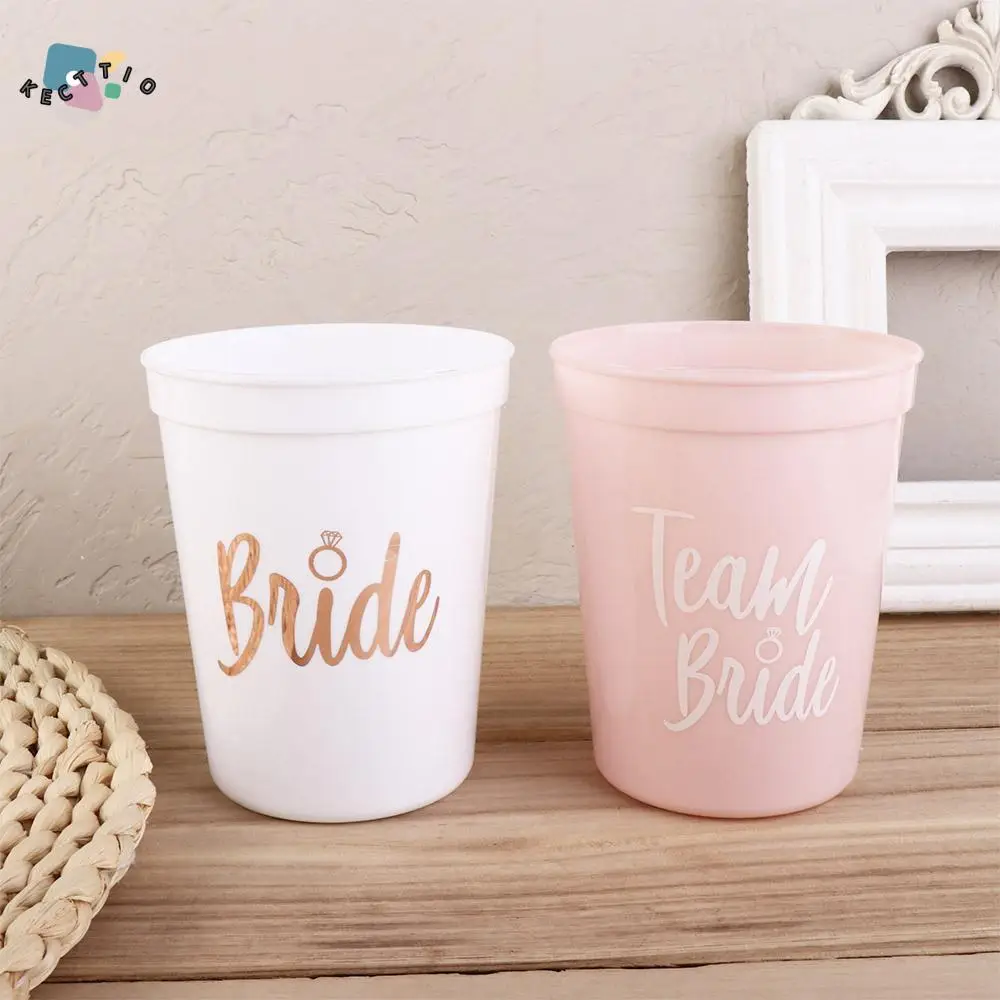 

Bachelorette Party Diy Decorations Team Bride For Wedding Decorations Drinkware Glasses Cups Party Supplies Drinking Cups