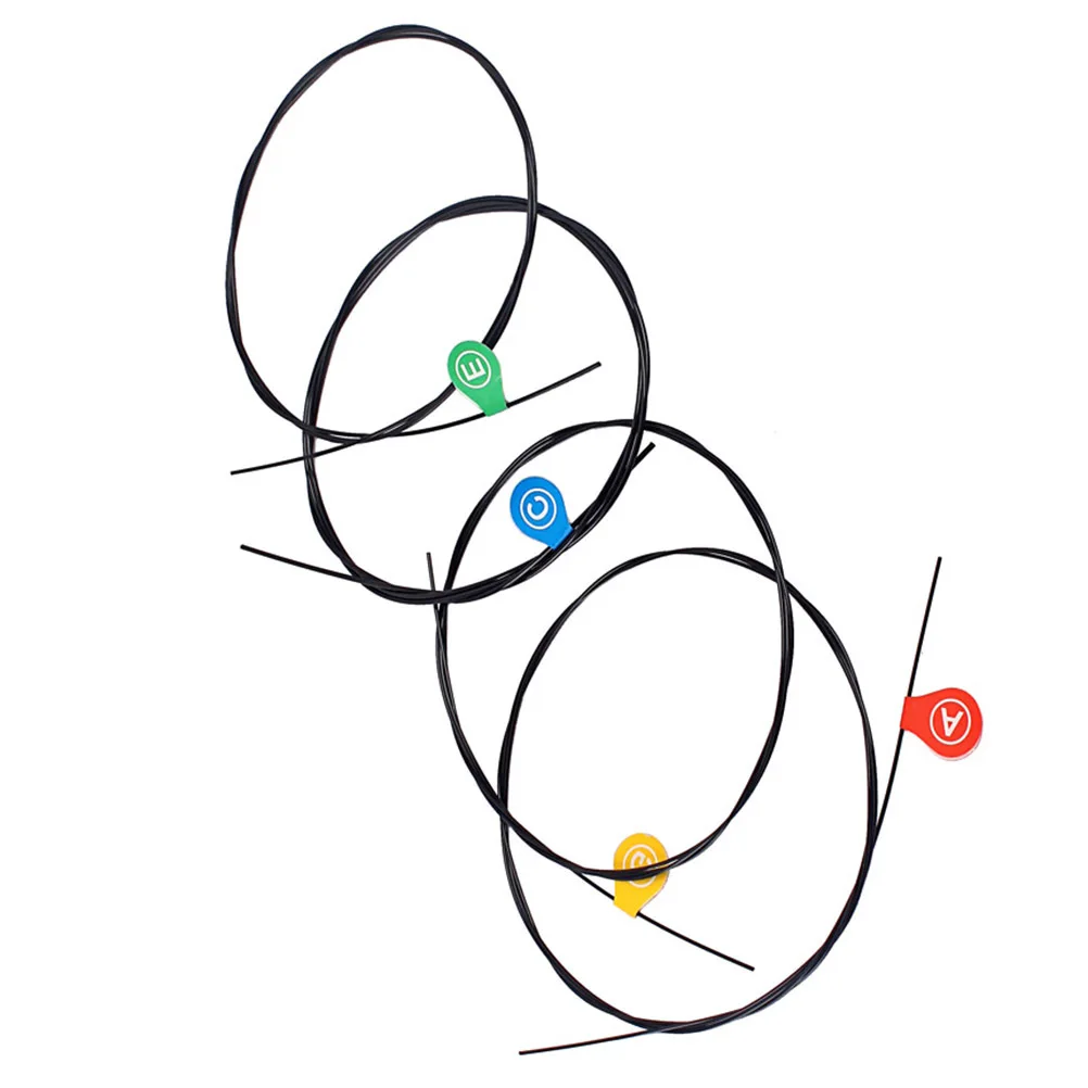 

4Pcs Ukulele Strings Aecg Nylon Exceptional Longevity Tone Musicians Preferred Choice Worldwide Ukulele String