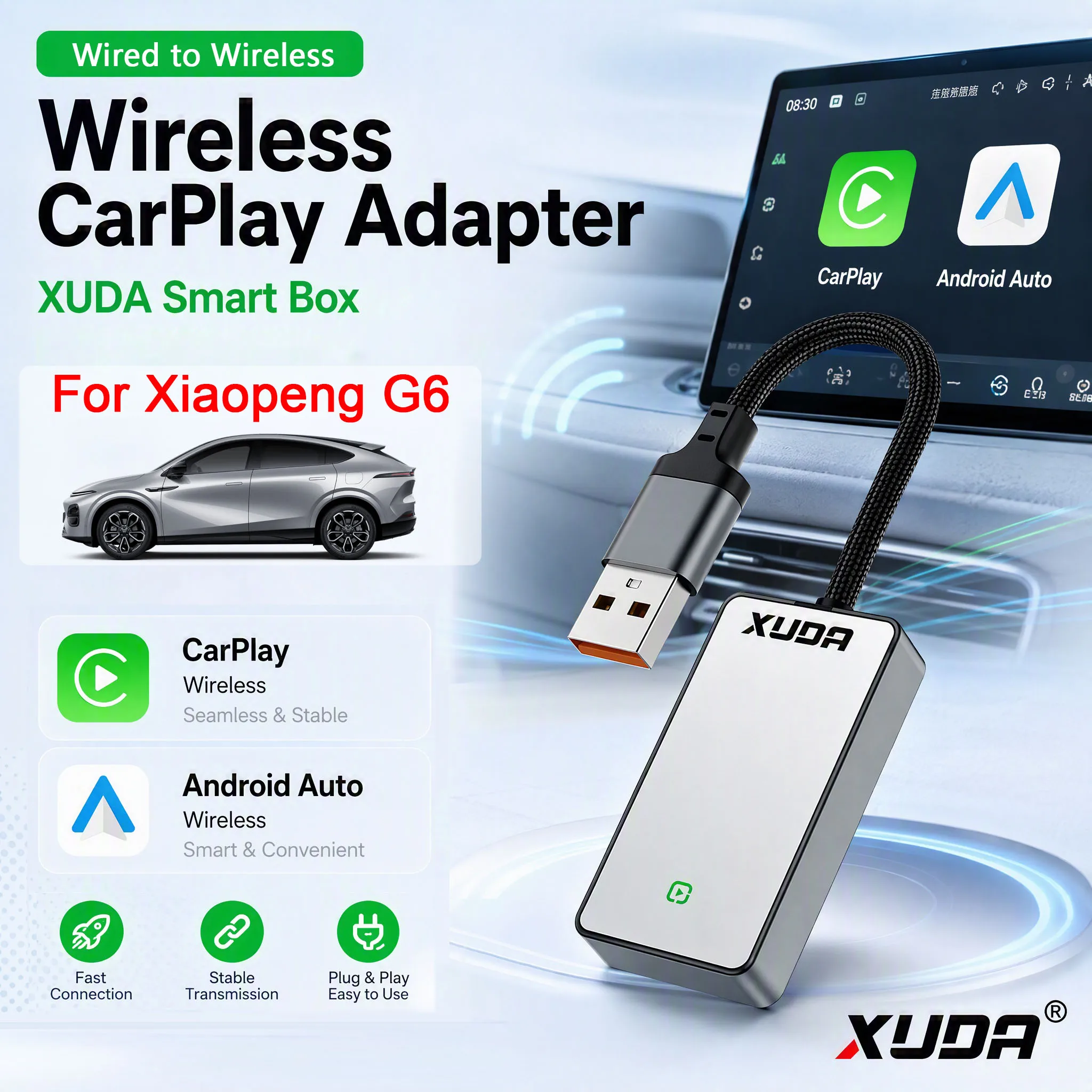 xuda-for-xiaopeng-g6-apple-carplay-android-auto-smart-box-calls-wifi-bt-music-multilingual-google-map-spotify-voice-control
