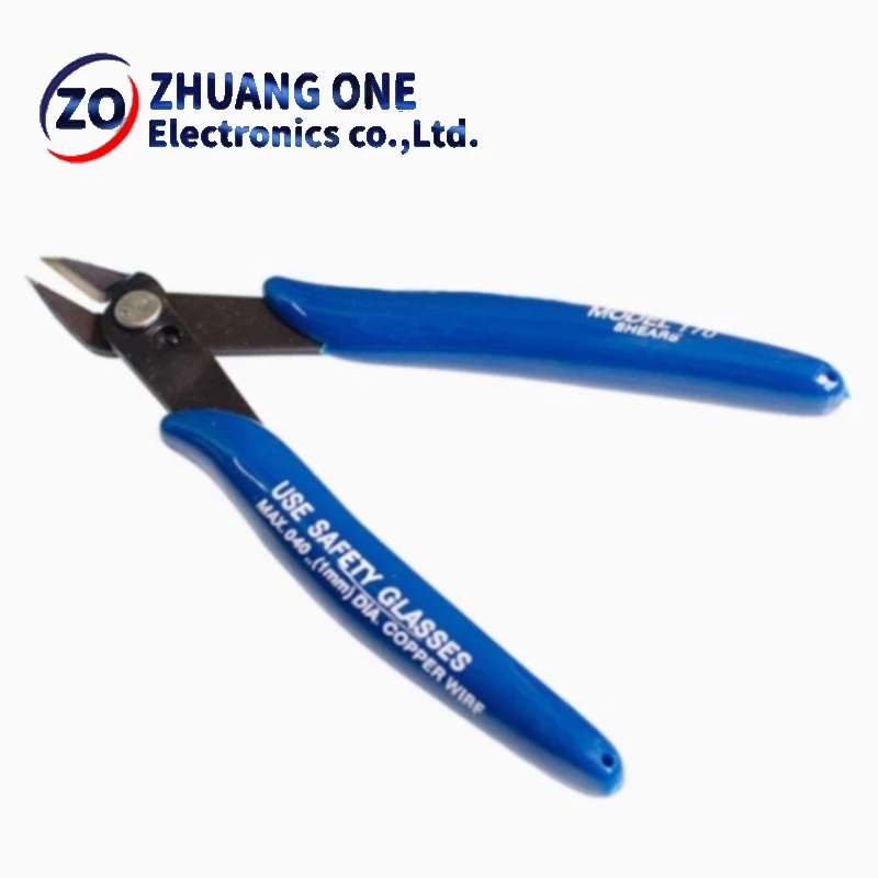 PLATO-170 희망찬 클램프 DIY 전자 대각선 펜치, 사이드 커팅 니퍼 와이어 커터 3D 프린터 부품