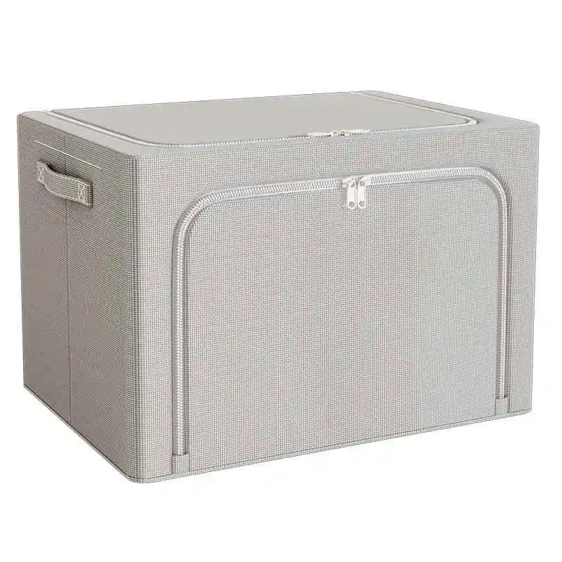 Nieuwe Thiened Ox Doek Opbergdoos Stof Kunst Waterdichte Pure Kleur Serie Organizer Box Thuisgebruik Stabiele Opbergdoos