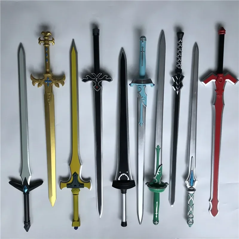 1:1 108cm Sword Art Online Elucidator Dark Repulsor Sword Weapon Cosplay SAO kirito Asuna sword Anime Ninja Knife PU Weapon Prop