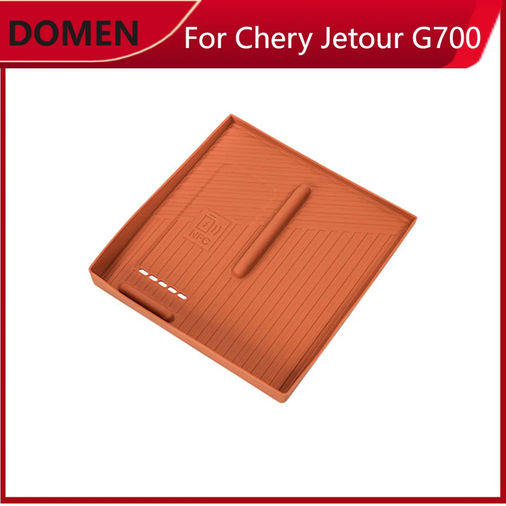 

For Chery Jetour G700 2025 2026 Wireless Charging Silicone Pad Car Modification Accessories Silicone Material Easy To Clean