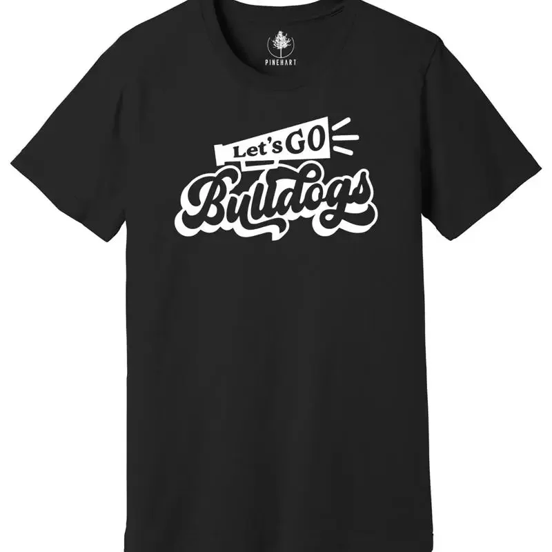 Let's Go Bulldogs Team Mascot Shirt, Bulldogs Team Shirt, Bulldogs Team Spirit