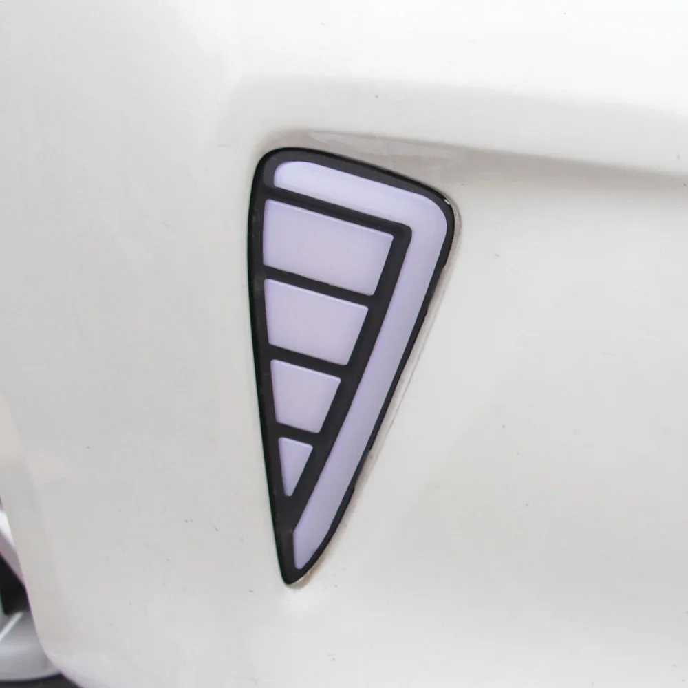 لتويوتا كامري 7th 2015-2017 المصد الأمامي ترقية LED الديناميكي النهار تشغيل ضوء أضواء السيارة الجمعية أداة الملحقات #4