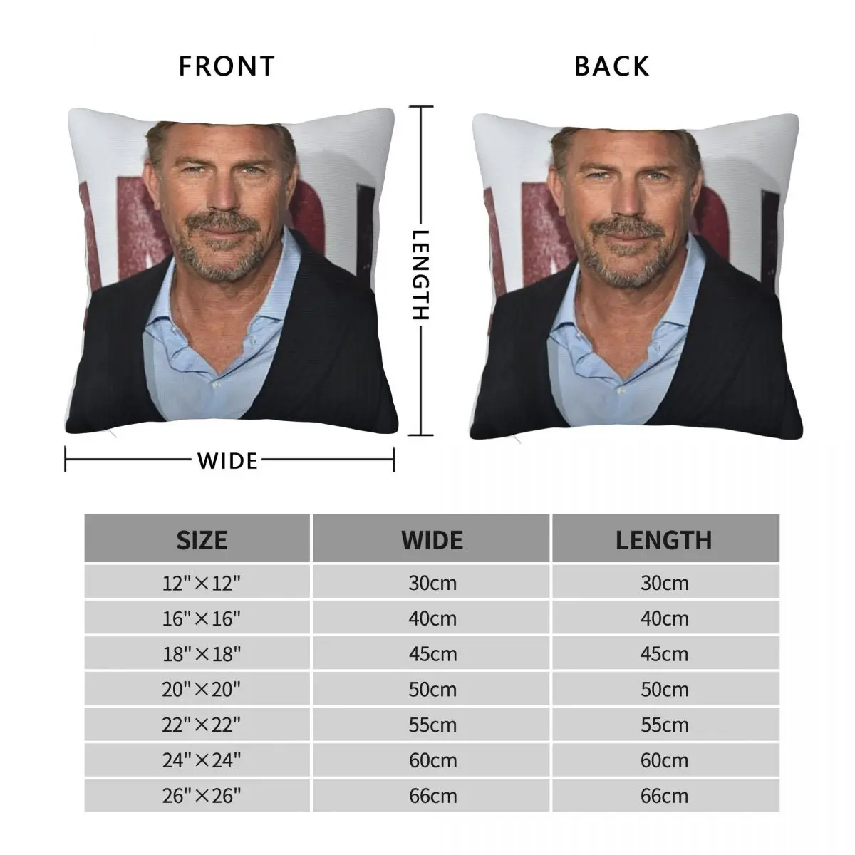كيفين كوستنر-بوليستر كسوة وسادة مربعة من الكتان ، كسوة وسادة إبداعية بسحاب ، غطاء وسادة سرير ، ديكور #2