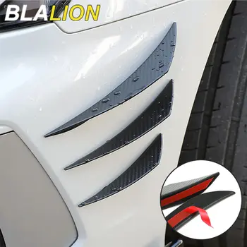 BLALION 6件式通用前保險桿唇邊裝飾擴散器分離器鰭片車身擾流板風刀裙邊下巴汽車改裝風刀 10 最佳銷售 起亞晨間車身套件 - №8