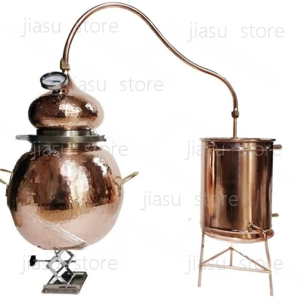 Suitable for copper still household small ancient distillation equipment hydrosol machine distilling wine