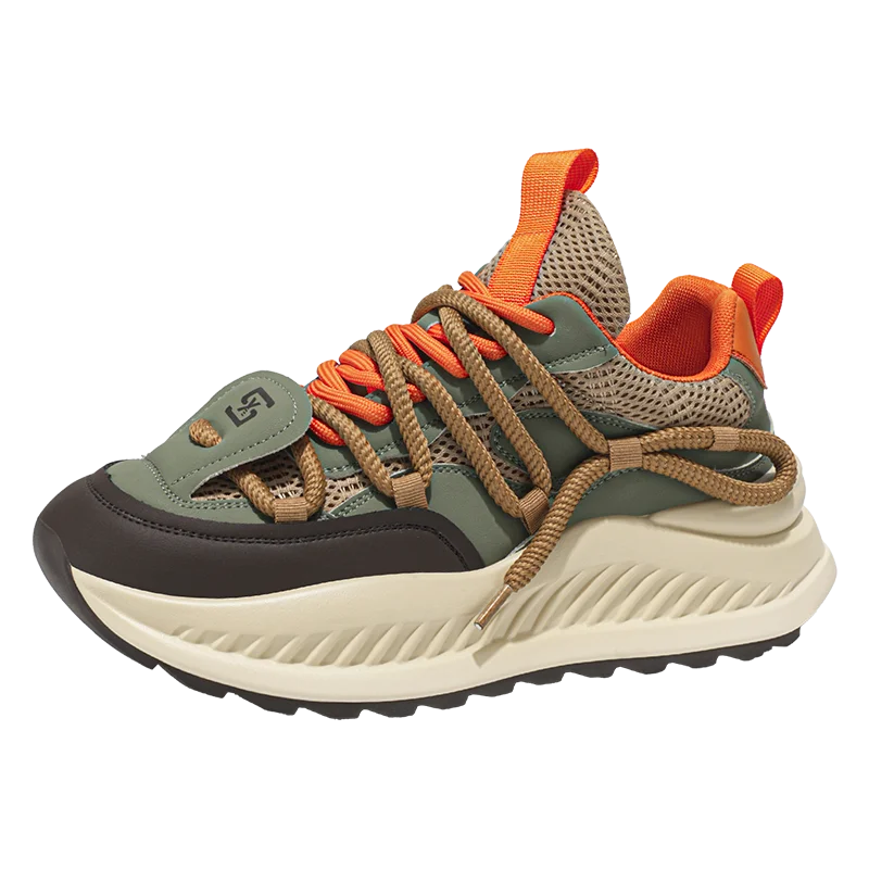 

VIPOL Летние мужские кроссовки, высококачественная спортивная обувь на толстой подошве, прочная спортивная обувь, дышащая сетка, повседневная мужская обувь