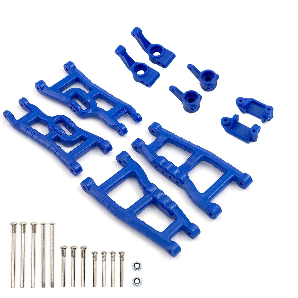 PigRC Slash 2WD Nylon Front and Rear Suspension Arm Steering Block Stub Axle Carrier for Traxxas 1/10 Slash 2WD VXL Upgrade Part