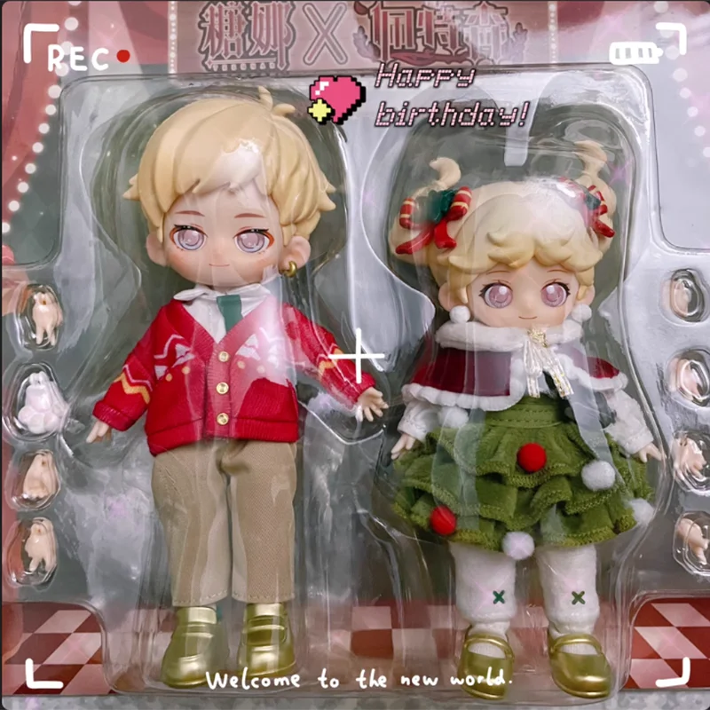 PEETSOON And Teennar Series Blind Box  1/12 Bjd Obtisu1 Dolls Cute Action Anime Figure Kawaii Toys Christmas present