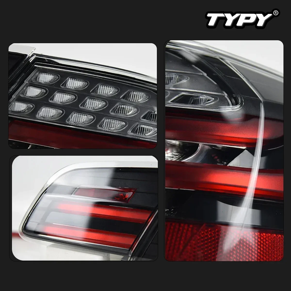 

TYPY New LED Tail Lamp Upgrade Modified For BMW M3 E92 Taillights 2006-2012 Taillight Dynamic Signal Tail Lamp Auto Accessories