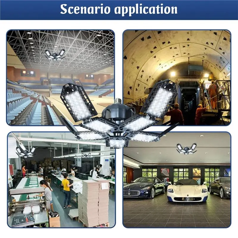 VEHO-أضواء العمل 180 واط LED مصباح المرآب 15000 التجويف طوي للمنزل غرفة مستودع المرآب السقف الضوء الصناعي