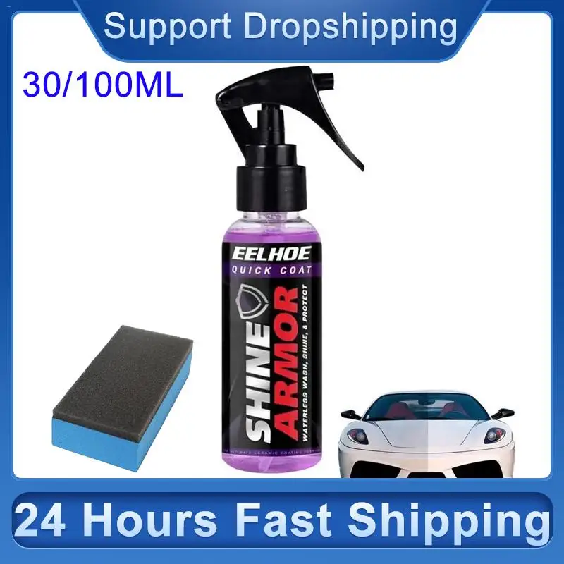 100ml Nano Car Scratch Removal Spray Car Ceramic Coating Spray Paint 30ml/100ml Auto Polishing Spraying Wax Paint Mark Remover