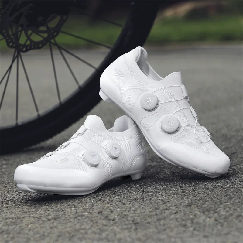 Speed Cycling Sneakers Road Bike Shoes Men Women Sports Route Cycling Shoes Self-locking Racing Bicycle Cleats Shoes for Shimano view 3