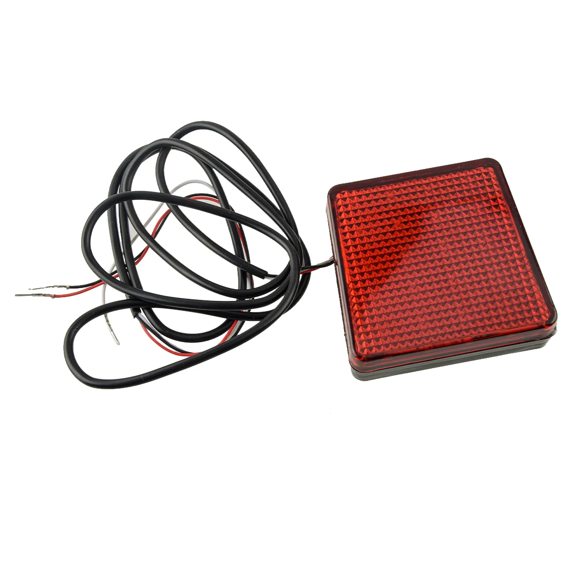 Car Lower Rear Bumper Diffuser Real Red Brake Light Lamp Bulbs Included ABS Plastic Fit for Infiniti Q50 2018 2019 2020