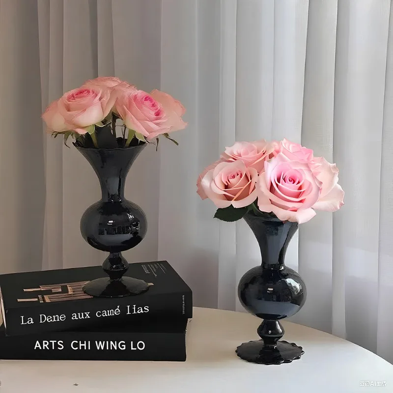 1Pcs Glass Vases, Vase Decorations, Home Decor Vases, Flowers, Wedding Table Decorations