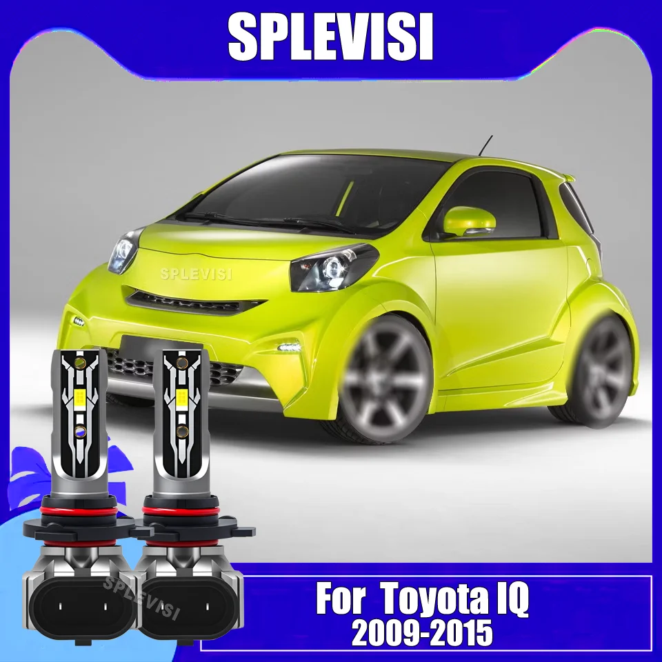 

A Pair of LED 75W Car Headlights 9012 HIR2 IP68 Waterproof Auto Lamp For Toyota IQ 2009-2015 2009 2010 2011 2012 2013 2014 2015