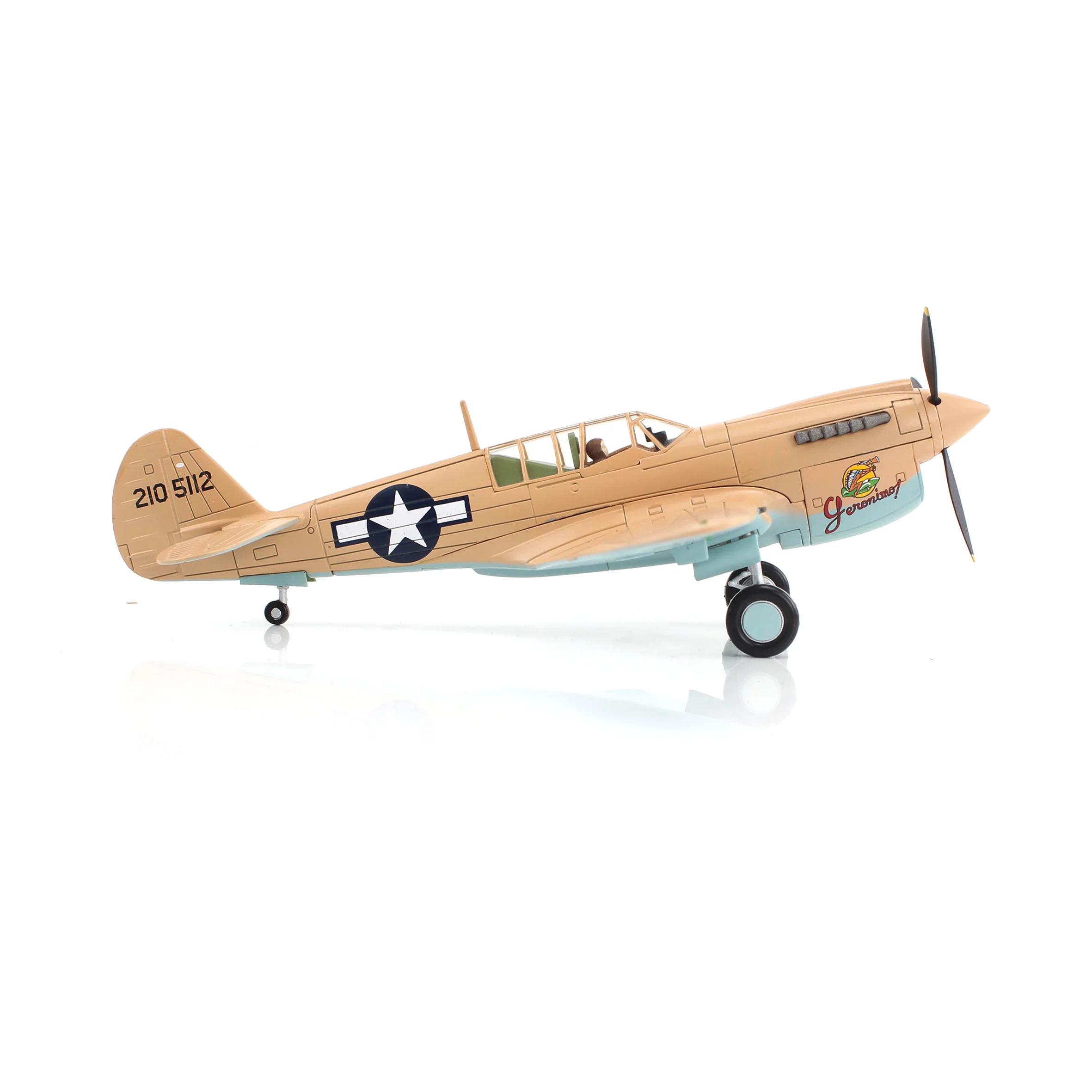 

1:72 HA5511 Модель истребителя P40 P-40N Lt. Брюс Кэмпбелл 1943 Коллекционная модель из сплава (для взрослых)