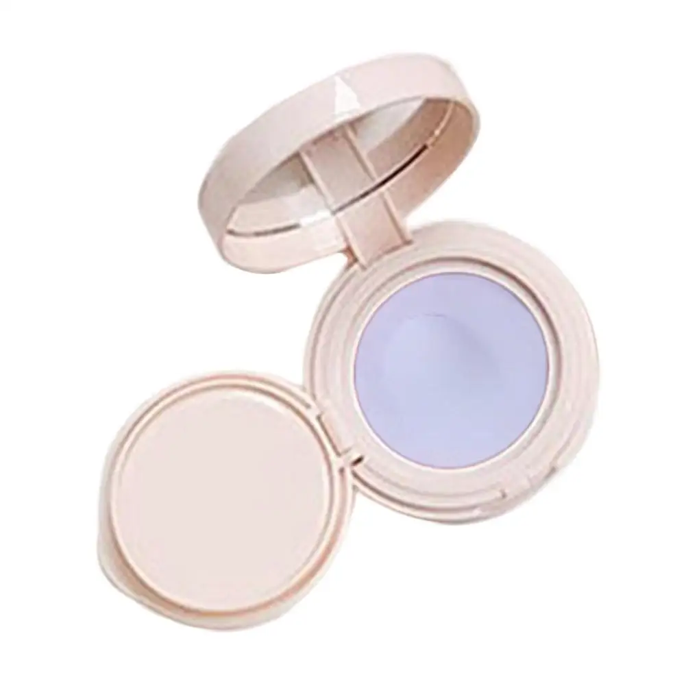 Girl's Pink Face Blush Mud Mousse Blush Palette Rose With Makeup Tint Blusher Shadow Rouge Contour Matte Puff Cheek M7O9