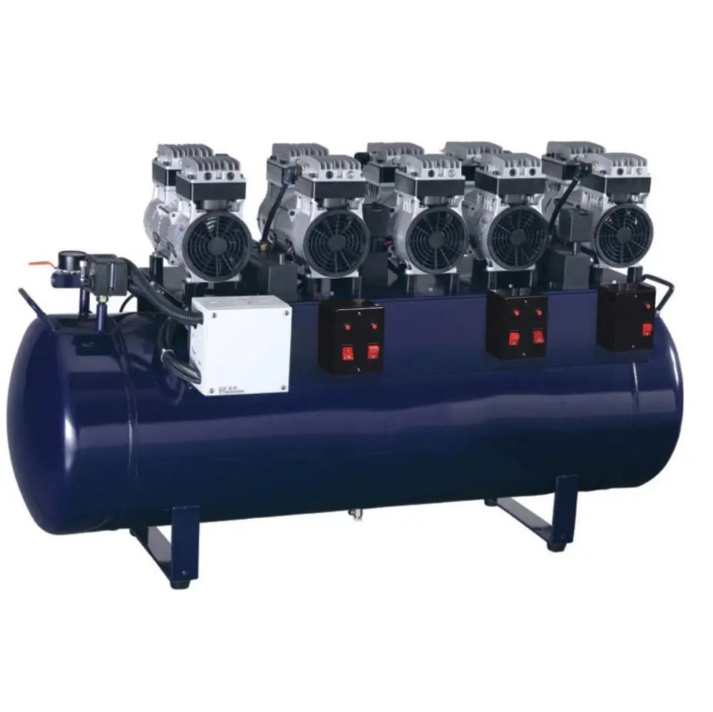 

Lab Equipment Silent Air Compressor Oilless Portable Compressor AC Power 180L Air Container Volume