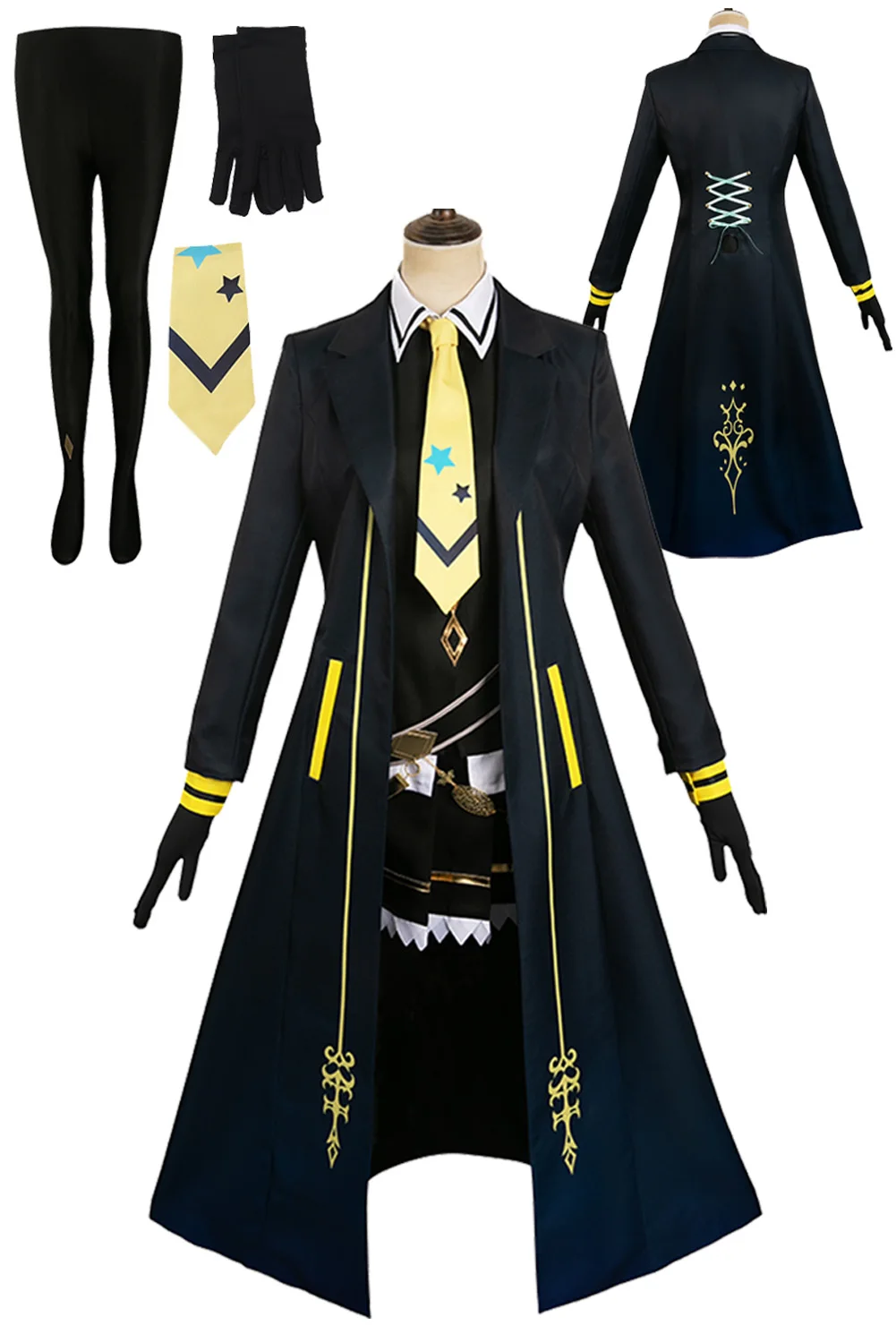 

Manhattan Cafe Cosplay Anime Costume Anime Game Pretty Role Derby Disguise Outfits Coat Skirt Women Halloween Roleplay Suit