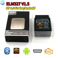 Bluetooth V1.5 Mini Elm327 OBD2 Scanner OBD Car Diagnostic Tool Code Reader For Android Windows Symbian English