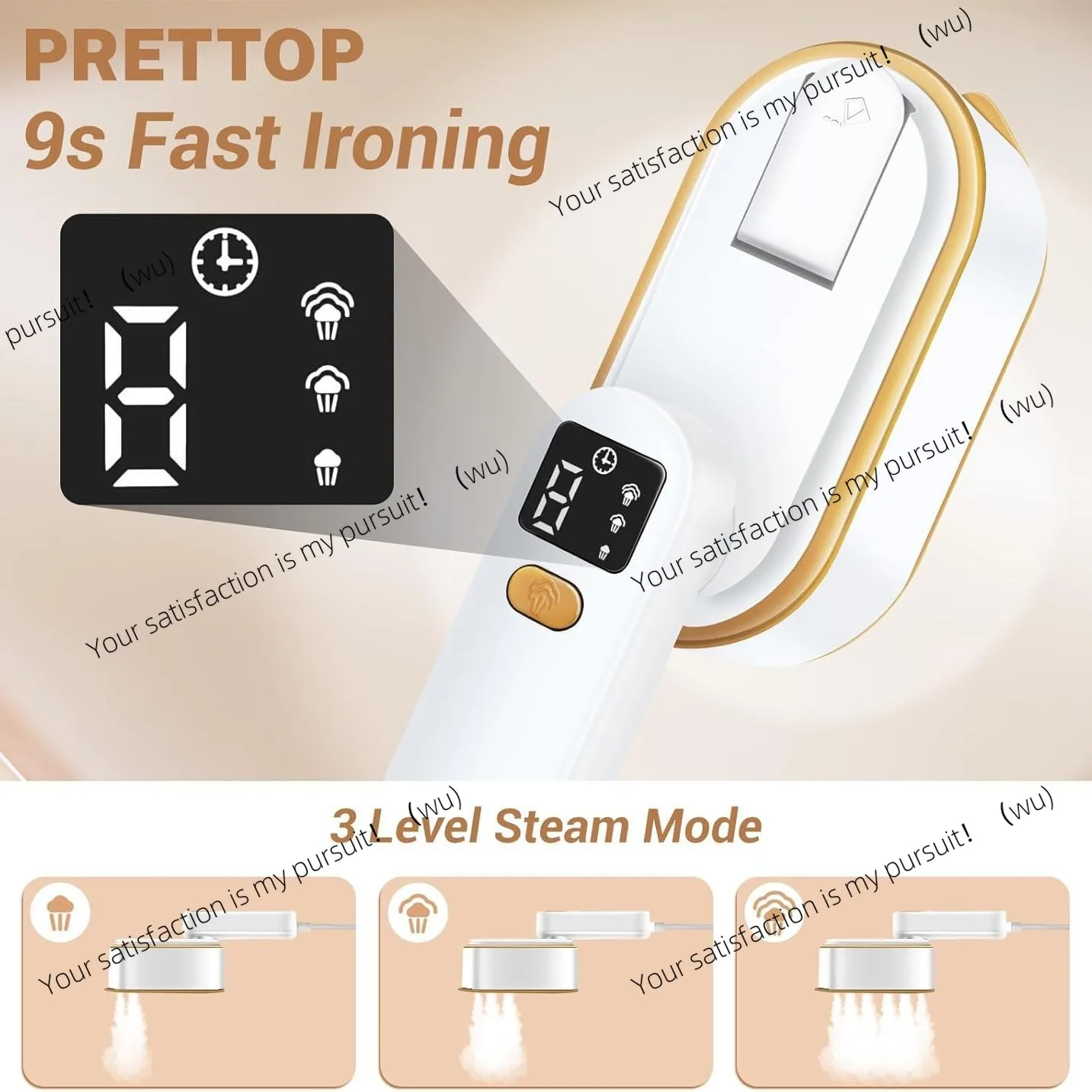 Handheld hanging iron Small steam iron for household use Portable dormitory artifact Ironing machine