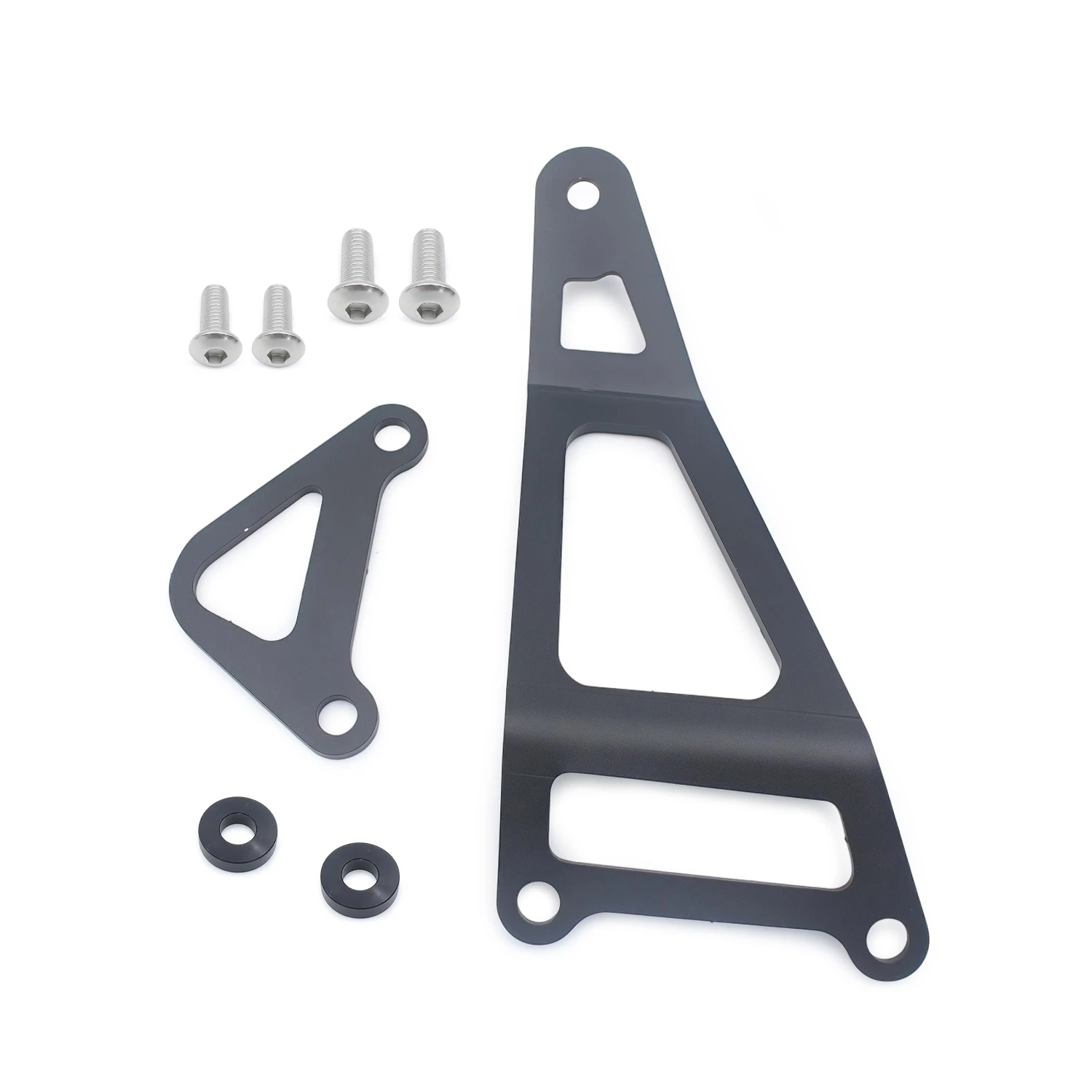 For Yamaha YZF R3 YZF R25 MT03 MT-03 MT25 MT-25 Rear Footrest Plate Bracket Motorcycle Accessories Exhaust Hanger Holder Support view 2
