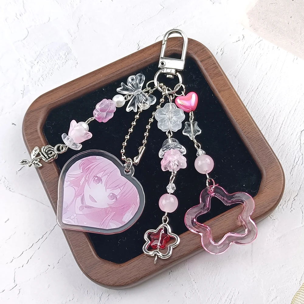 Anime Project Sekai Original God Matching Key Chain Charm Jewelry Theme Gift for Women and Girlfriend