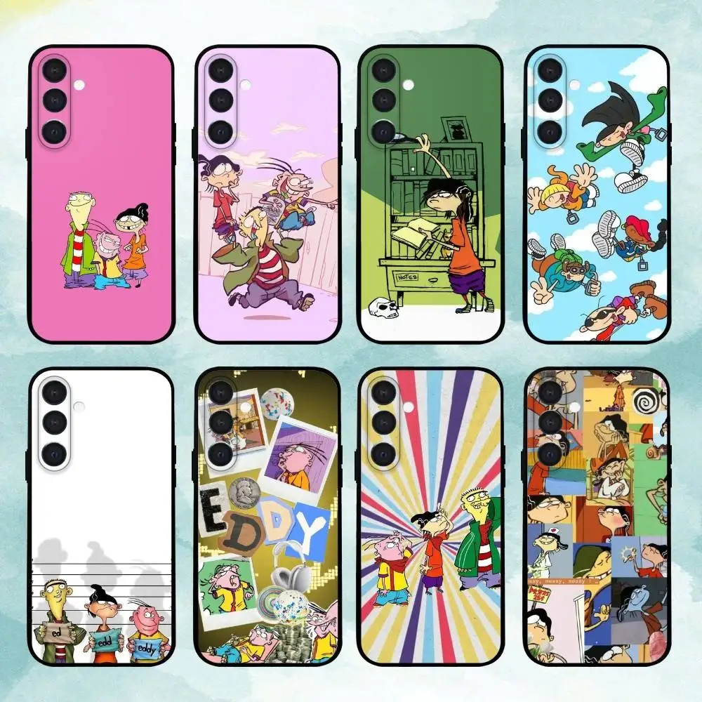 

Cute Ed E-Edd N E-Eddys Phone Case For Samsung Galaxy A 91,80,73,72,71,53,52,51,22,5G Soft Black Cover