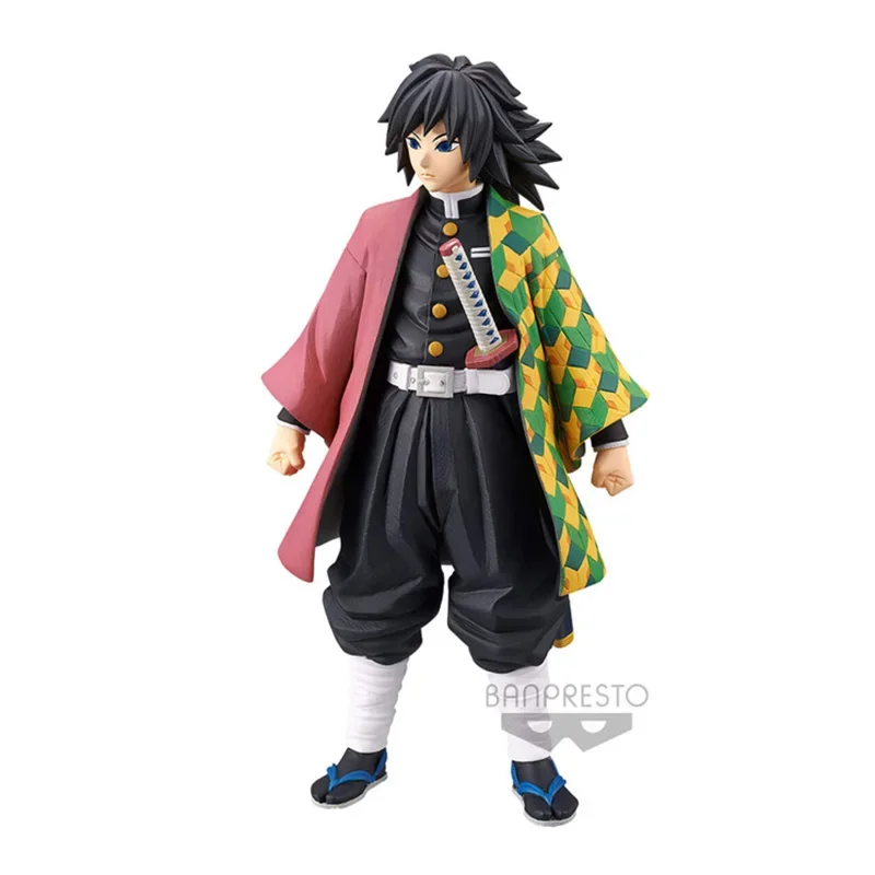 Bandai Bandai قاتل الشيطان Tomioka Giyuu Kizuna No Sou شخصية أكشن أنيمي ، مجموعة نماذج هدية لعبة ، هواية في المخزون