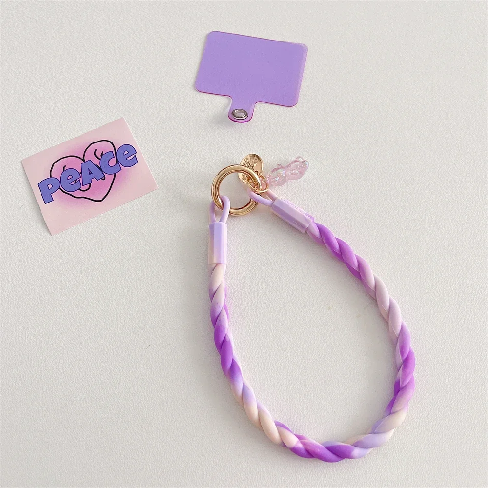 Cute Luminous Bear Phone Straps Lanyard Cute Sport Lanyards Fashion Long Mobile Phone Rope Pendant For iPhone 14 Stylish Strap