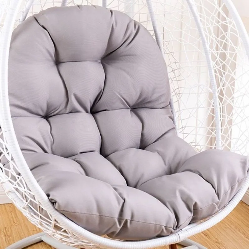 Egg Chair Cushion Outdoor Hanging Egg Chair Cushion Hammock Swing Chairs Cushions Pads U-Shaped Thickened Cushions 80x120cm
