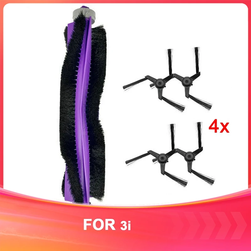 

ABWM-For 3I Robot Vacuum Cleaner F1 Main Brush And Side Brush Accessories Sweeping Machine Consumables