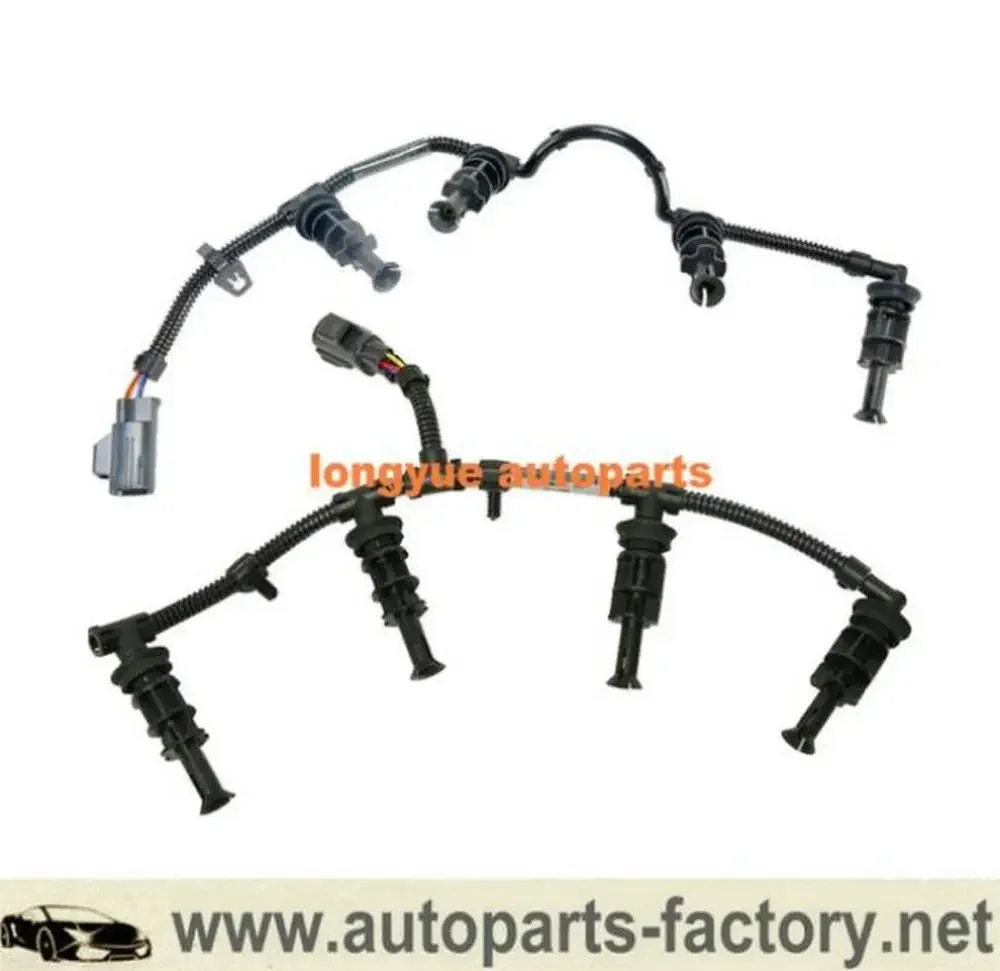 

Longyue OEM Glow Plug Wiring Harness, Glow Plug Set BOTH For NEW 2008-2010 Ford 6.4L Diesel