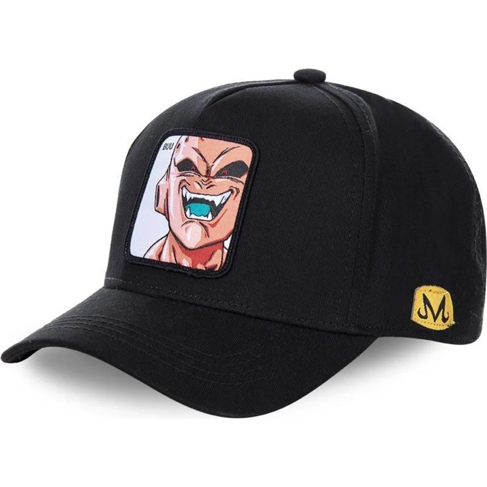 Dragon Ball Z Vegeta Son Goku Kakarotto Majin Buu Cap Cotton Men Women Hip Hop Baseball Cap Adjustable Hat Cosplay