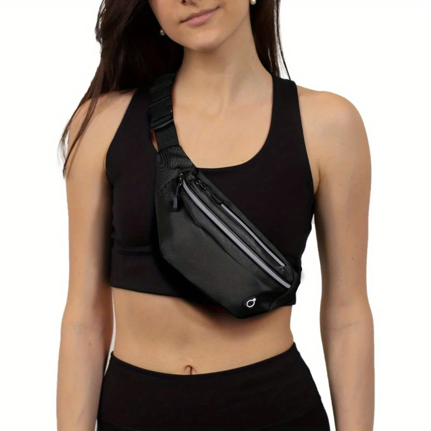 Waterproof Fanny Pack for Men Women, Sports Waist Bag for Travel Hiking Running - Durable Belt Bag