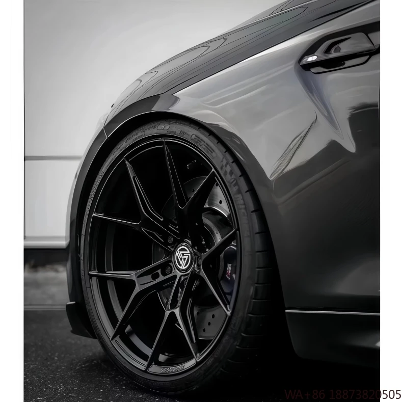 

XINLAI Hot 1 Piece Deep Concave Forged Brushed Polished 5x120 5x112 5x114.3 18 19 20 21 22 Inch Wheel for Racing Car Wheel