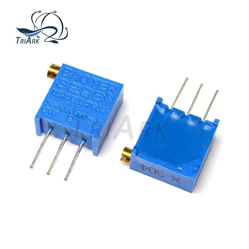 

20PCS 3296X 3296 Trimpot Trimmer Potentiometer resistanceohm 100R 200R 500R 1K 2K 5K 10K 20K 50K 100K 200K 1M 2M ohm 101 103 104