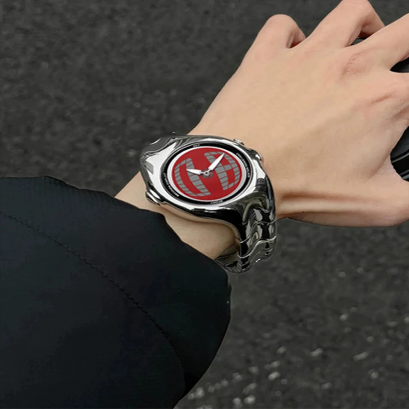 Verdrehte Uhren Digitaluhr Männer Wasserdichte Quarz-armbanduhren Männliche Uhr Relogio Masculino Drop Shipping часы Nang Nang нару