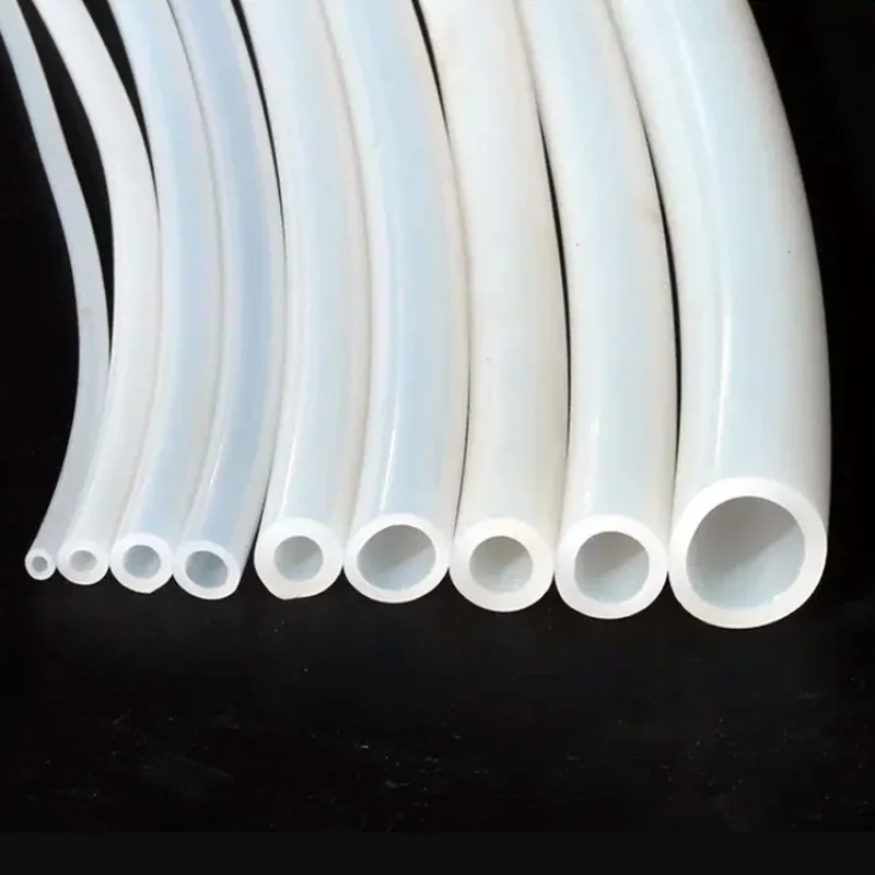 

High Temperature Resistant Silicone Rubber Hose, Capillary Pipe Tube, Industrial Grade, Inner Dia, 2mm, 3mm, 4mm-10mm, 5m, 1m