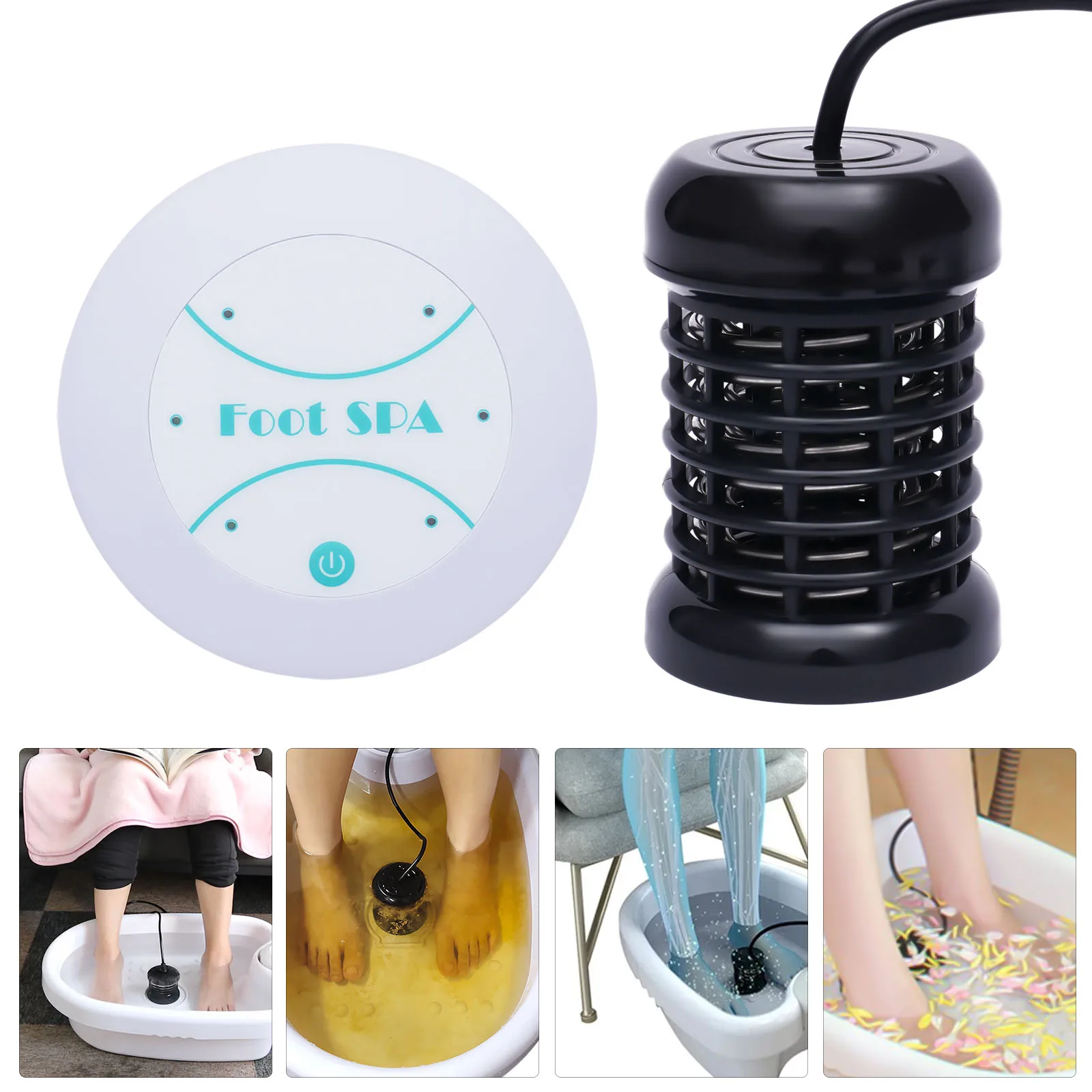Ionic Foot Bath Detox Machine, Pedicure Foot Spa Bath Detox Foot Spa System for Home Use,Ionic Cleanse Detox Foot Bath Spa