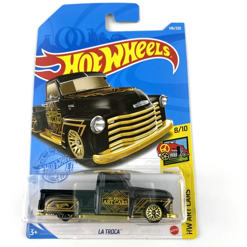 Hot Wheels LA TROCA coleção, modelo de carro de liga fundido, decoração presente, 1:64