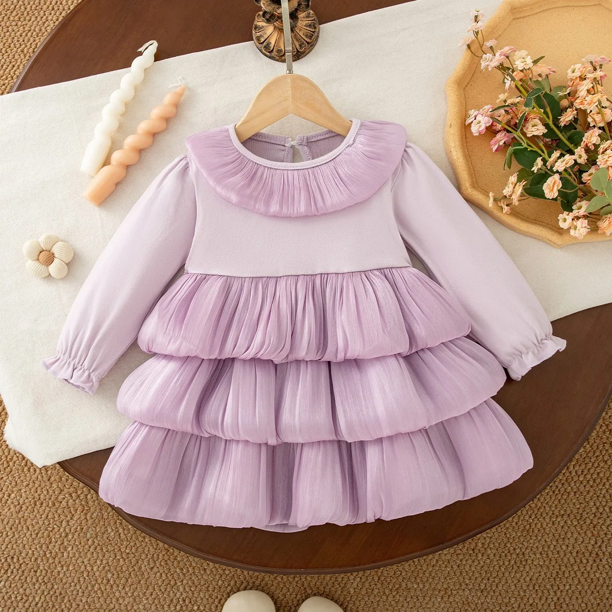 فستان للفتيات الصغيرات لفصلي ا - مراجعة Baby Clothing Layers وسعره