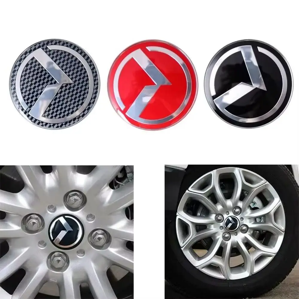 4pcs 6cm Stinger GT K Logo Car Cap StickersRio Optima  Wheel K5 SorentoCenter Stinger Emblem for Forte