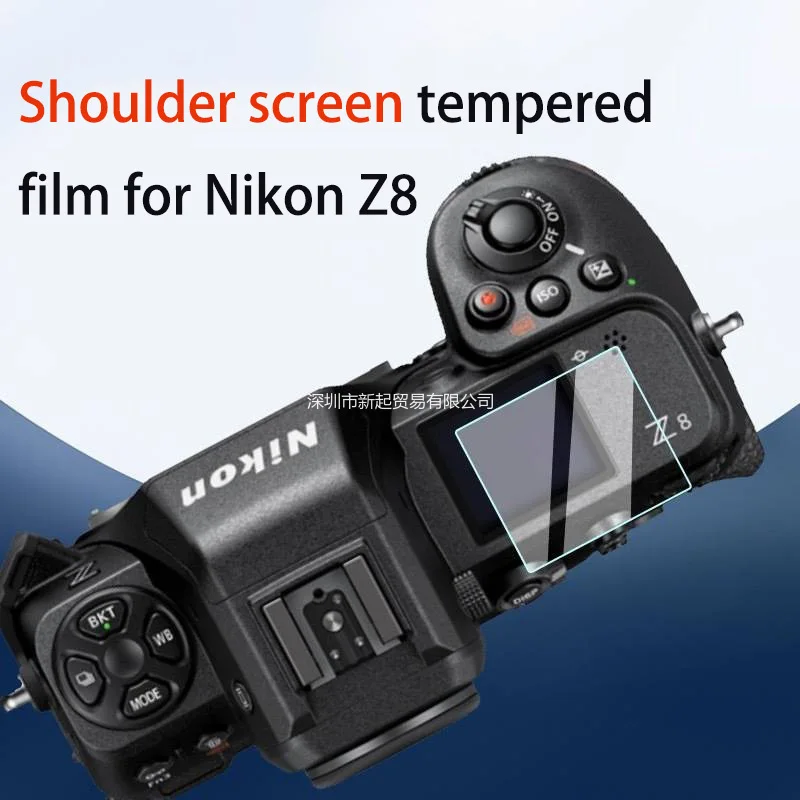 

Glass LCD Screen Protector Cover Guard for Nikon Z8 Shoulder Screen Tempered Film Camera