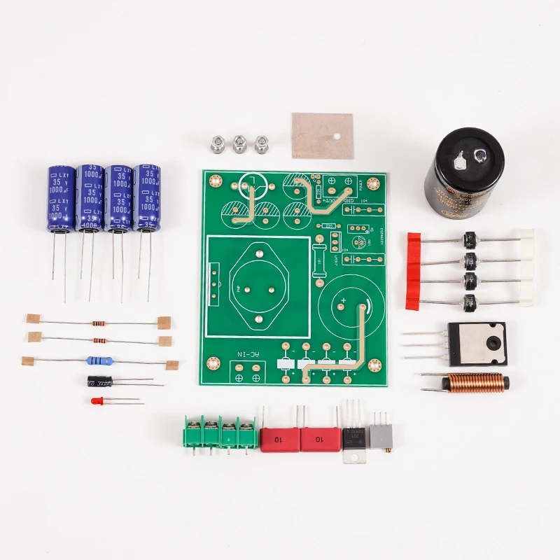 High current regulated power supply board, low noise high stability, low internal resistance