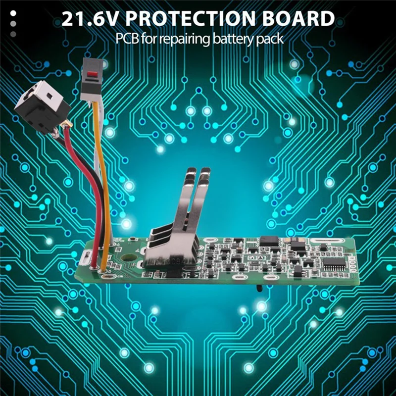 A69T لدايسون 21.6 فولت V6 مكنسة كهربائية بطارية ليثيوم شحن PCB حماية لوحة دوائر كهربائية